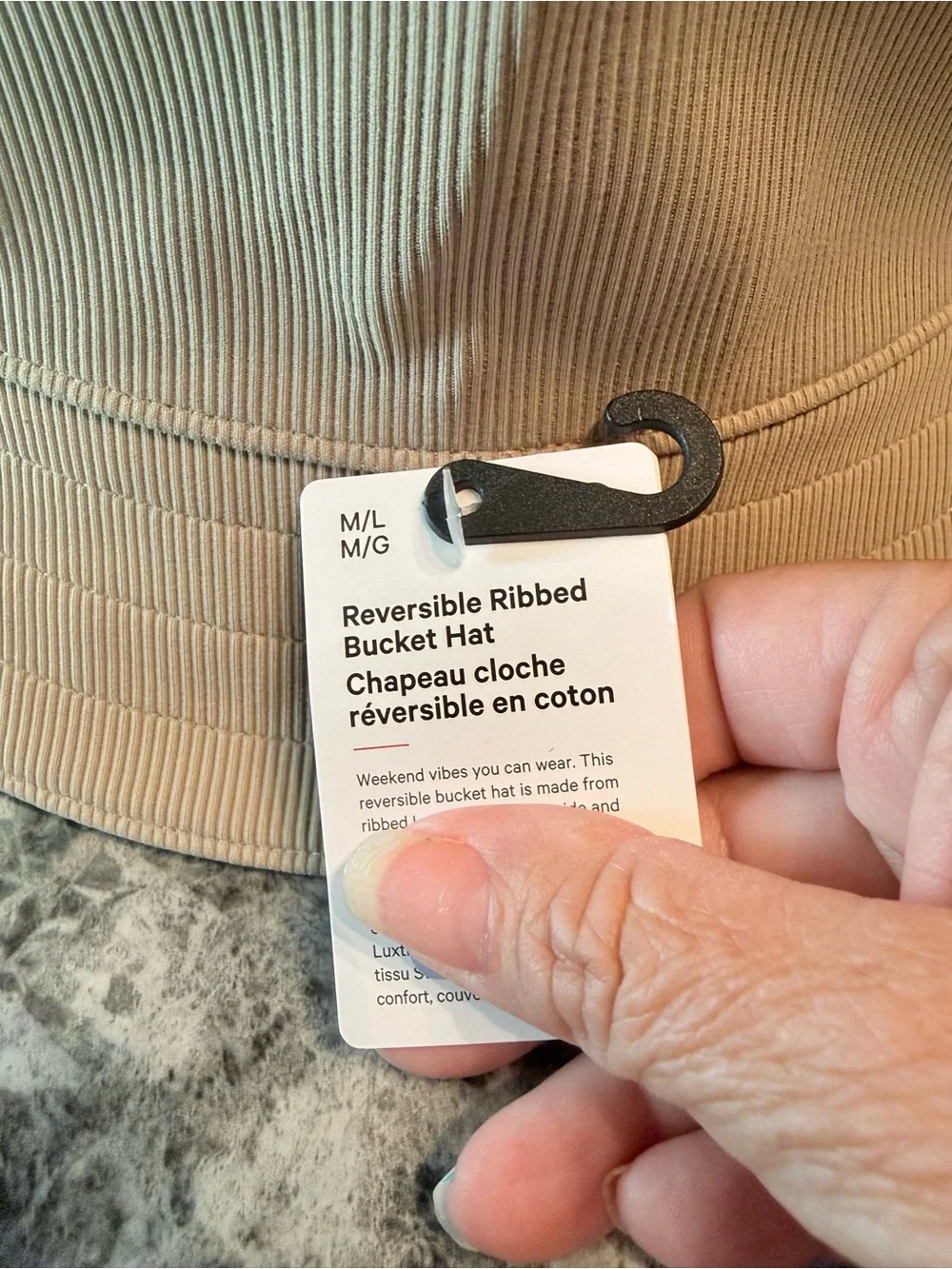 Lululemon Reversible Bucket Hat -Size M/L  - NWT